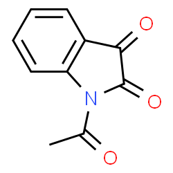 ChemSpider 2D Image | Acetylisatin | C10H7NO3