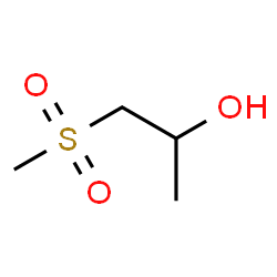 ChemSpider 2D Image | 1-(Methylsulfonyl)-2-propanol | C4H10O3S