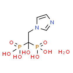 ChemSpider 2D Image | Zoledronic acid | C5H12N2O8P2