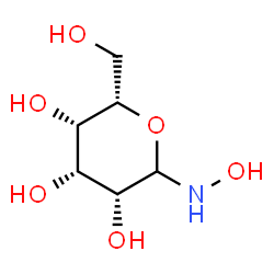 ChemSpider 2D Image | N-Hydroxy-L-talopyranosylamine | C6H13NO6