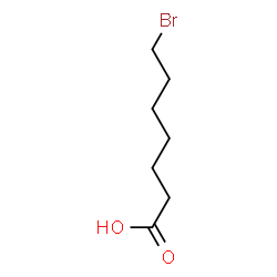 ChemSpider 2D Image | 7-Bromoheptanoic acid | C7H13BrO2