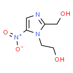 ChemSpider 2D Image | Hydroxymetronidazole | C6H9N3O4
