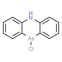 ChemSpider 2D Image | Adamsite | C12H9AsClN