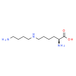 ChemSpider 2D Image | deoxyhypusine | C10H23N3O2