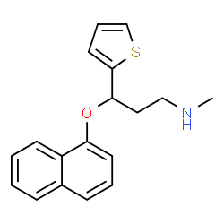 ChemSpider 2D Image | DULOXETINE, (R)- | C18H19NOS