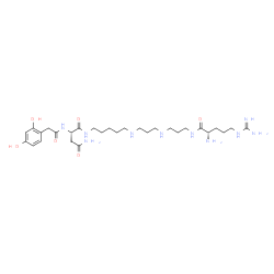 ChemSpider 2D Image | argiotoxin | C29H52N10O6