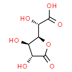 ChemSpider 2D Image | D-Saccharolactone | C6H8O7