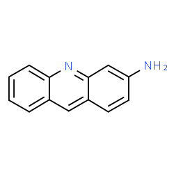 ChemSpider 2D Image | 3-Acridinamine | C13H10N2