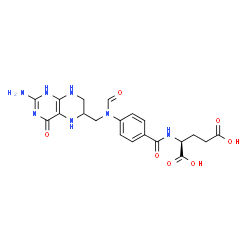 ChemSpider 2D Image | N10-formyl-THF | C20H23N7O7