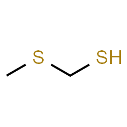 ChemSpider 2D Image | (Methylthio)methanethiol | C2H6S2