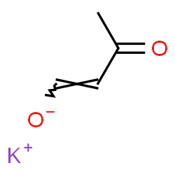 ChemSpider 2D Image | Potassium (1E)-3-oxo-1-buten-1-olate | C4H5KO2