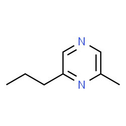 ChemSpider 2D Image | 2-Methyl-6-propylpyrazine | C8H12N2