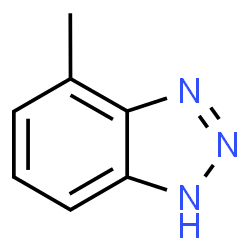 ChemSpider 2D Image | tolytriazole | C7H7N3