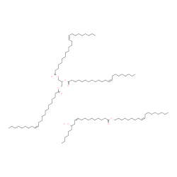 ChemSpider 2D Image | (9Z)-9-Octadecen-1-yl (10Z)-13-hydroxy-10-nonadecenoate - 1,2,3-propanetriyl (13Z,13'Z,13''Z)tris(-13-docosenoate) (1:1) | C106H198O9