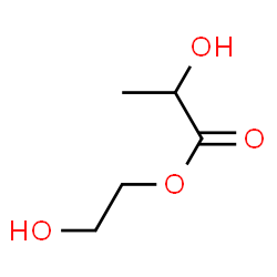 ChemSpider 2D Image | 2-Hydroxyethyl 2-hydroxypropanoate | C5H10O4