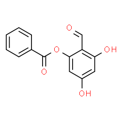 ChemSpider 2D Image | 2-Formyl-3,5-dihydroxyphenyl benzoate | C14H10O5
