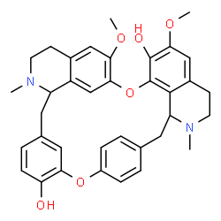 ChemSpider 2D Image | aromoline | C36H38N2O6