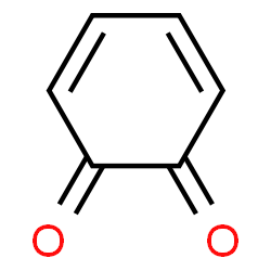 ChemSpider 2D Image | 1,2-Benzoquinone | C6H4O2