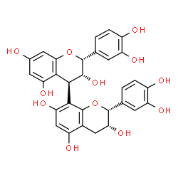 ChemSpider 2D Image | (+)-Procyanidin B2 | C30H26O12