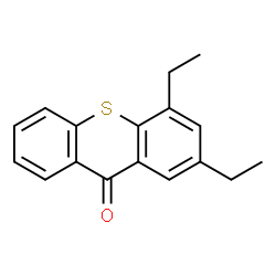 ChemSpider 2D Image | 2,4-Diethylthioxanthone | C17H16OS