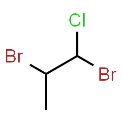 ChemSpider 2D Image | 1,2-Dibromochloropropane | C3H5Br2Cl