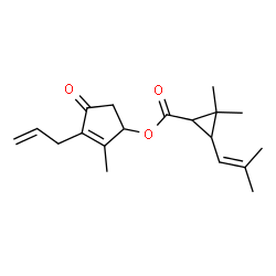 ChemSpider 2D Image | allethrin | C19H26O3