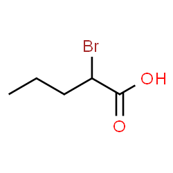 ChemSpider 2D Image | 2-Bromovaleric acid | C5H9BrO2