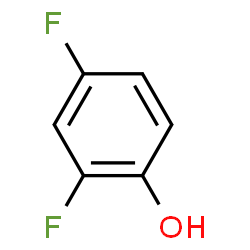 ChemSpider 2D Image | 2,4-Difluorophenol | C6H4F2O
