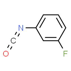 ChemSpider 2D Image | 3-Fluorophenyl isocyanate | C7H4FNO