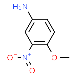 ChemSpider 2D Image | 4-Methoxy-3-nitroaniline | C7H8N2O3