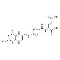 ChemSpider 2D Image | Tetrahydrofolic acid | C19H23N7O6