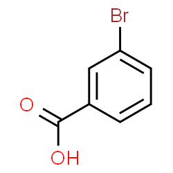 ChemSpider 2D Image | 3-Bromobenzoic acid | C7H5BrO2