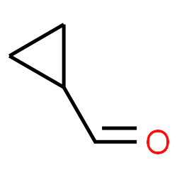ChemSpider 2D Image | Cyclopropanecarbaldehyde | C4H6O
