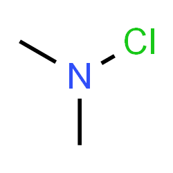 ChemSpider 2D Image | dimethylchloramine | C2H6ClN