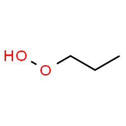 ChemSpider 2D Image | propylhydroperoxide | C3H8O2