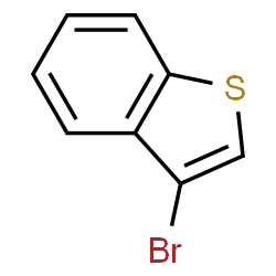 ChemSpider 2D Image | 3-Bromothianaphthene | C8H5BrS
