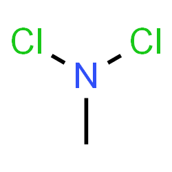 ChemSpider 2D Image | methyldichloramine | CH3Cl2N
