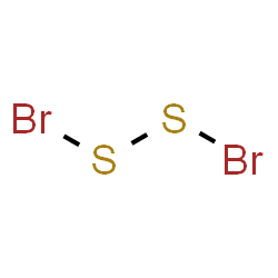 ChemSpider 2D Image | Disulfur dibromide | Br2S2
