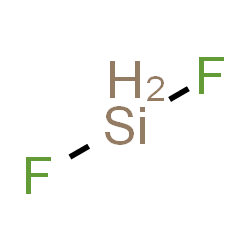 ChemSpider 2D Image | Difluorosilane | H2F2Si