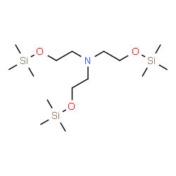 ChemSpider 2D Image | Tris[2-(trimethylsiloxy)ethyl]amine | C15H39NO3Si3