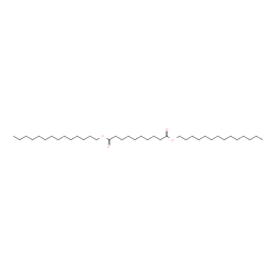 ChemSpider 2D Image | Ditetradecyl sebacate | C38H74O4