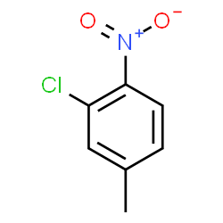 ChemSpider 2D Image | 3-Chloro-4-nitrotoluene | C7H6ClNO2