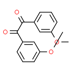 ChemSpider 2D Image | 3,3'-DIMETHOXYBENZIL | C16H14O4