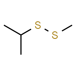 ChemSpider 2D Image | Isopropyl methyl disulfide | C4H10S2