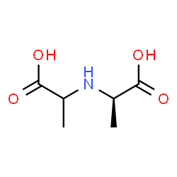 ChemSpider 2D Image | (2'R)-2,2'-Iminodipropanoic acid (non-preferred name) | C6H11NO4