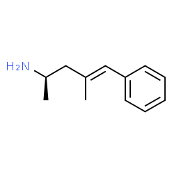 ChemSpider 2D Image | (2R,4E)-4-Methyl-5-phenyl-4-penten-2-amine | C12H17N
