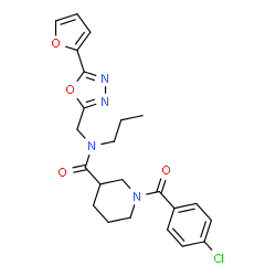ChemSpider 2D Image | TCMDC-125334 | C23H25ClN4O4