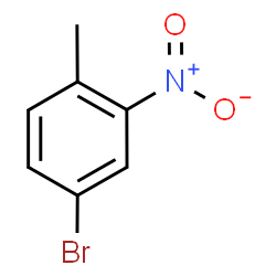 ChemSpider 2D Image | 4-Bromo-2-nitrotoluene | C7H6BrNO2