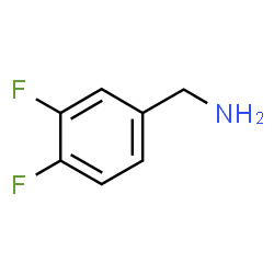 ChemSpider 2D Image | 3,4-Difluorobenzylamine | C7H7F2N