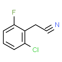 ChemSpider 2D Image | 2-Chloro-6-fluorobenzyl cyanide | C8H5ClFN
